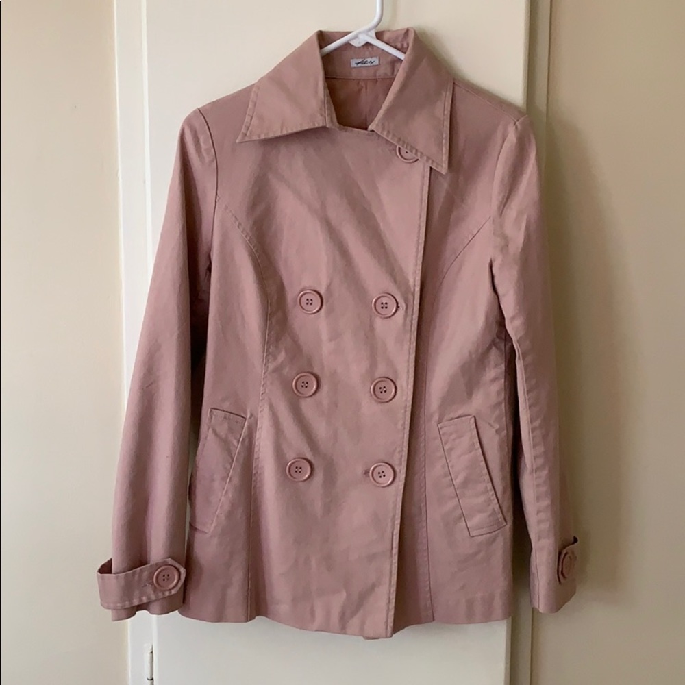 💝 Blush Trench Coat